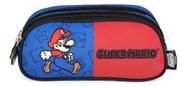 Estojo mario bros azul un