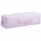 Estojo Médio Happy Lilás da Tilibra Ref 5161 Estojo Médio Happy Lilás da Tilibra Ref 5161