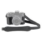 Estojo meio couro para câmera SMALLRIG X-T50 com alça de ombro