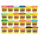 Estojo Modeling Compound Play Doh, pacote com 24 latas coloridas de 90 ml