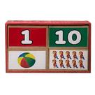 Estojo Numerais e Quantidades Brinquedo Educativo em MDF Estojo Numerais e Quantidades Brinquedo Educativo em MDF