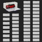 Estojo organizador de brinquedos para Hot Wheels, Matchbox e Mini Cars