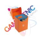 Estojo organizador de cartas 100+ laranja - gmg060