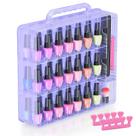 Estojo Organizador de Esmaltes Beloving para 48 Frascos - Roxo