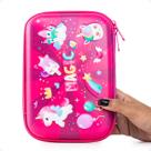 Estojo Organizador Escolar Box Feminino Multifuncional Lápis