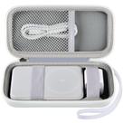 Estojo para bateria magnética Anker, carregador portátil sem fio dobrável de 10.000 mAh, banco de energia de 5.000 mAh (MagGo) - branco