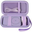 Estojo para bateria magnética Anker, carregador portátil sem fio dobrável de 10.000 mAh, banco de energia de 5.000 mAh (MagGo) - roxo