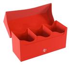 Estojo Para Cartas Triplo Deck Holder 300+ Xl (vermelho)