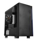 Estojo para computador Thermaltake Versa H18 de vidro temperado preto