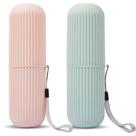 Estojo para escovas de dentes UCEC Travel Toothbrush Holder, pacote com 2