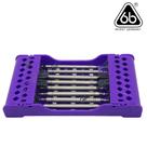 Estojo Para Esterilização Roxo 8 Peças com Trava Estojo Para Esterilização Roxo 8 Peças com Trava
