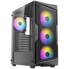 Estojo para jogos Antec AX61 Mid-Tower ATX com ventiladores ARGB e vidro