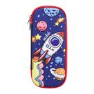 Estojo para lápis 3D Rocket Large Capacity School EVA 23cm