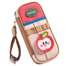 Estojo para lápis, bolsa de caneta multicamada de grande capacidade, desenho animado