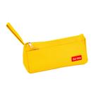 Estojo para lápis, bolsa triangular para caneta amarela de grande capacidade Estojo para lápis, bolsa triangular para caneta amarela de grande capacidade
