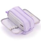 Estojo para lápis CICIMELON de grande capacidade com 4 compartimentos roxo