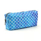 Estojo para lápis Parkin Mermaid Scales Canvas com grande capacidade Estojo para lápis Parkin Mermaid Scales Canvas com grande capacidade