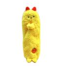Estojo para lápis Plush Yellow Corner Creature Design 22,5x9cm