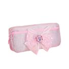 Estojo para lápis Princess Bowknot Shiny Pink Canvas 23x7x10,5 cm Estojo para lápis Princess Bowknot Shiny Pink Canvas 23x7x10,5 cm