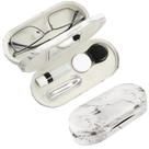 Estojo para lentes de contato AITIME 2 em 1 de dupla face portátil
