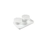 Estojo para Lentes de Contato Amcon Labs, 12 Unidades, Cavidade Extra Profunda