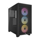 Estojo para PC Corsair 3000D RGB Airflow - Mid-Tower com 3 Ventiladores AR120