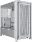 Estojo para PC CORSAIR 4000D Frame Modular Mid-Tower ATX - Branco
