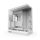 Estojo para PC NZXT H9 Flow 420mm, suporte de radiador branco