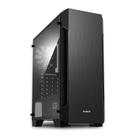 Estojo para PC Zalman S3 ATX Mid-Tower com 3 ventoinhas de 120 mm pretas