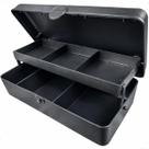 Estojo Para Pesca Organizador Mini box Com bandeja Articulada Polymer Estojo Para Pesca Organizador Mini box Com bandeja Articulada Polymer