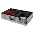 Estojo para Toca-Discos Odyssey KPT01SCSIL Prata com Lateral