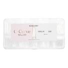 Estojo para unhas Kiara Sky C Curve XXL Coffin Clear 500 Tips Estojo para unhas Kiara Sky C Curve XXL Coffin Clear 500 Tips