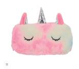 Estojo pelucia unicornios ( sortidos) - polibrinq