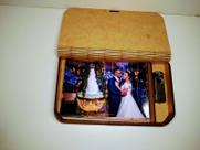 Estojo personalizado para pendrive e fotografias 10x15