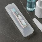 Estojo Plástico para Higiene Bucal Porta Escova e Creme Dental Portátil