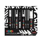Estojo Posca Artist's Collection Nibs Br com 4 Uniball