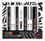Estojo Posca Artist's Collection Nibs Pt com 4 Uniball Estojo Posca Artist's Collection Nibs Pt com 4 Uniball