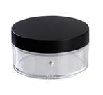 Estojo Powder Puff Teensery 50 ml de plástico vazio com tampas de peneira