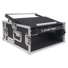 Estojo Pro Audio Rack/Road ATA Sound Town 4U com mixer inclinado de 11U Estojo Pro Audio Rack/Road ATA Sound Town 4U com mixer inclinado de 11U