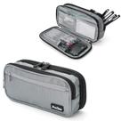 Estojo ProCase com Duas Camadas e Grande Capacidade Cinza Estojo ProCase com Duas Camadas e Grande Capacidade Cinza
