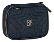 Estojo Rebecca Bonbon 36 Pens Denim Vintage Rb27026 Estojo Rebecca Bonbon 36 Pens Denim Vintage Rb27026