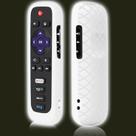 Estojo remoto para controle remoto Roku TV Steaming Stick - branco