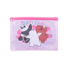 Estojo retangular urso sem curso party cave miniso 20x14,5cm