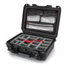 Estojo rígido NANUK 925 Pro Photo Kit impermeável com organizador de tampas