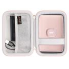 Estojo rígido para impressora Fujifilm Instax Mini Link, rosa
