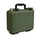 Estojo Rígido Portátil Jack Boss à Prova D'Água - Verde - 36x29x15cm
