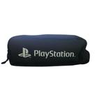 Estojo Simples Escolar Playstation Preto e Branco Pacific