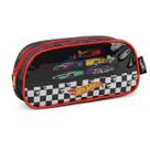 Estojo Simples Infantil Escolar Hot Wheels Carros Pista Luxcel