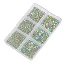 Estojo Strass Swarovisk Alto Brilho Unhas Decoradas Maquiagem