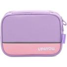 Estojo Tecido UP4YOU 1 Zíper Roxo - Luxcel